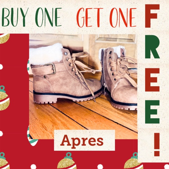 Apres Other - BOGO FREE! APRES Faux Fur Lined Tan Boots
